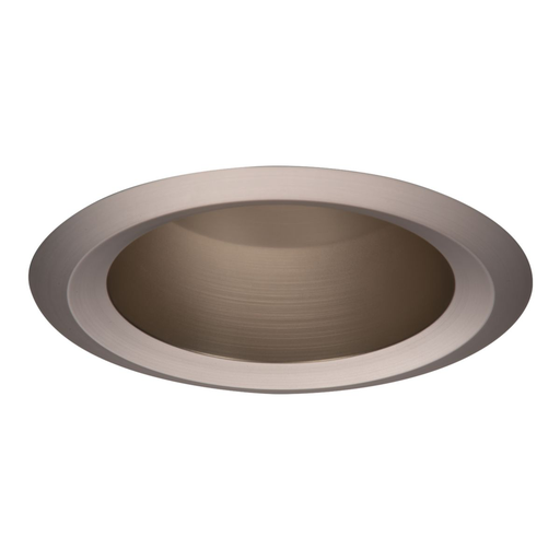 Product image for Halo 6146SN 6" Satin Nickel Refl. Open Wet Location Showerlight, Self-Flange Ring