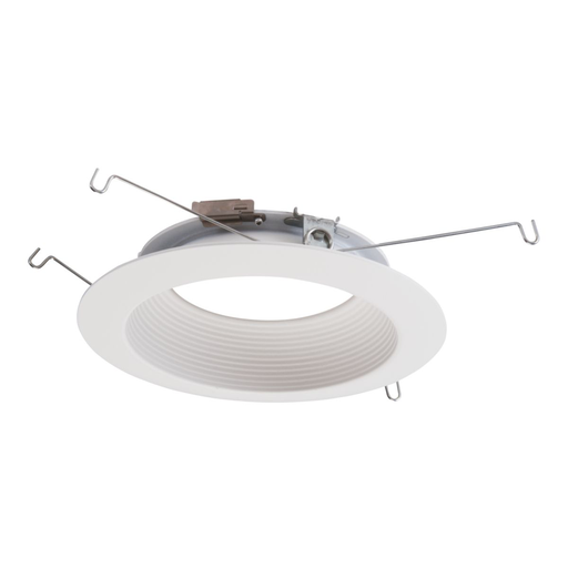 Product image for Halo 596WB 5" Trim, Shallow White Baffle, White Trim