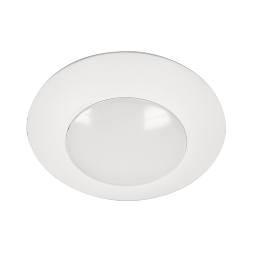 Product image for Halo HLC4079401EWH-6BP 4" LED surface light, 750lm, 4000K, White, 6 bulk pack