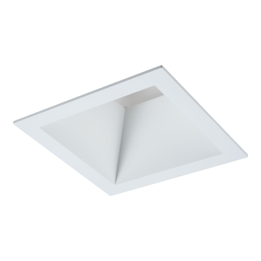 Product image for Halo 41SWDMW 4" Square Reflector, Wide Distribution, Matte White