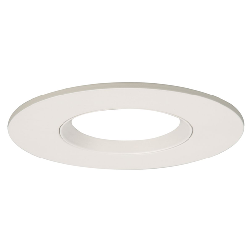 Product image for Halo tl3pinmwwb 2.00? aperture pinhole w/oculus, open, self-flanged, matte white flange, white oculus