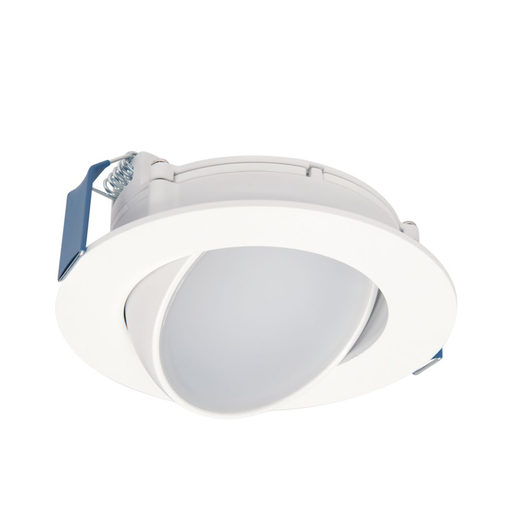 Product image for Halo HLA406FL9FS1EMWR 4" Field Selectable Adjustable Round Directional, 600lm, Matte White