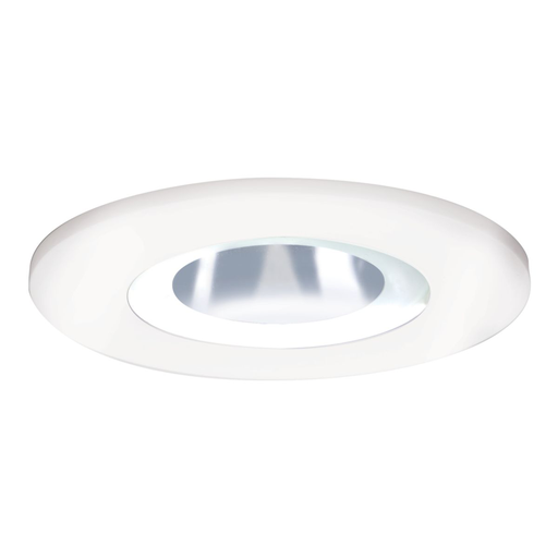 Halo 3008FG 3" Trim Shower Light White Plastic Trim with Frosted Glass Lens Product image for Halo 3008FG 3" Trim Shower Light White Plastic Trim with Frosted Glass Lens
