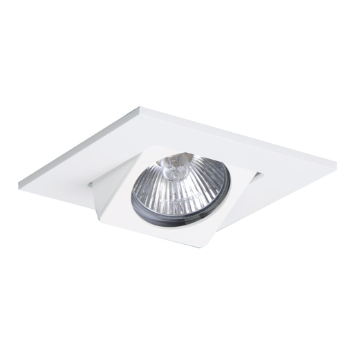 Halo 3013WH 3" Trim Adjustable 15 Degree Square Gimbal Trim, White Product image for Halo 3013WH 3" Trim Adjustable 15 Degree Square Gimbal Trim, White