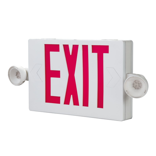 Sure-Lites APC7R LED Combo Exit Sign, Nickel Cadmium Battery, White Housing w/ Red Letters Product image for Sure-Lites APC7R LED Combo Exit Sign, Nickel Cadmium Battery, White Housing w/ Red Letters