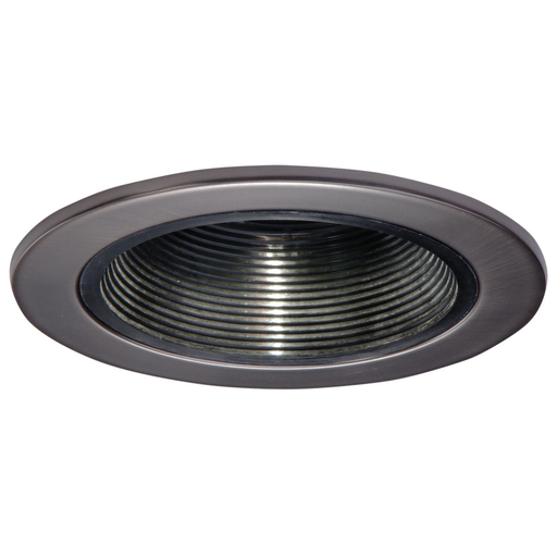 Product image for Halo 1493TBZ 4" Trim Coilex Baffle Tuscan Bronze Trim with Black Baffle, MR16
