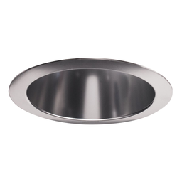 Product image for Halo 61MDC 6" Conical Reflector, Medium 60deg Beam Angle, Specular Clear, Polished Flange