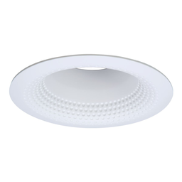 HALO 5110WB 5" WHITE PERF BAFFLE, WH SF RING