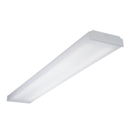 Metalux 4WNLED-LD4-40SL-F-UNV-L840-CD1-U 4ft. LED Striplight, 4000 lumens, 4000K, 0 - 10V dimmable driver