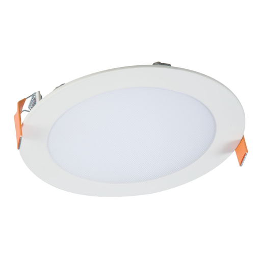 Product image for Halo HLB6099BLE40AWH 6" LED lens downlight with remote driver / junction box,900 lumens series,90 CRI minimum, CCT range 2700K - 5000K ,Bluetooth control, 4.0,Matte white baffle