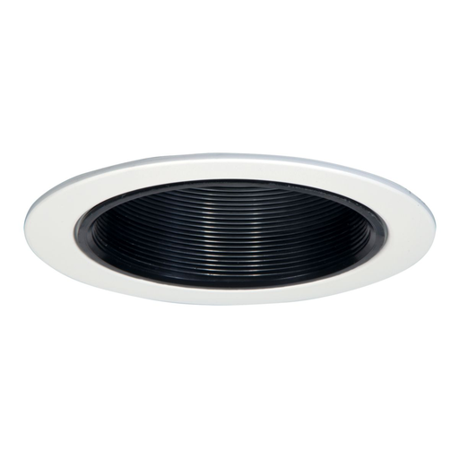 Product image for Halo 5016P 5" Trim Baffle White Trim with Black Baffle Coilex