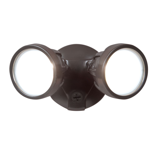 Product image for Halo FTR1740L LED Twin Head Floodlight, 1600 Lumens, 5000K CCT, Bronze