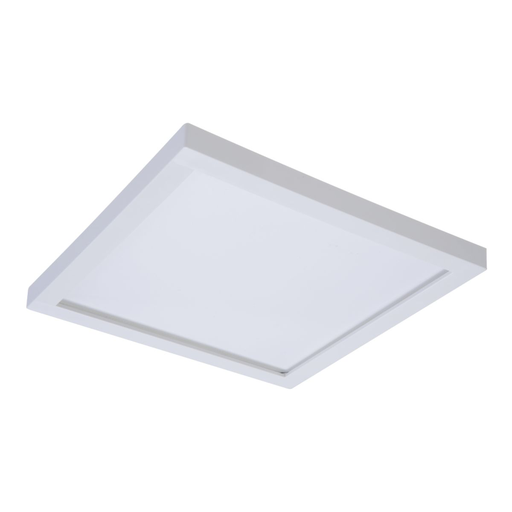 Product image for Halo SMD6S12927WHE 6" Square Surface Mount Downlight, 1200 lm, 90CRI, 2700K, 120-277V
