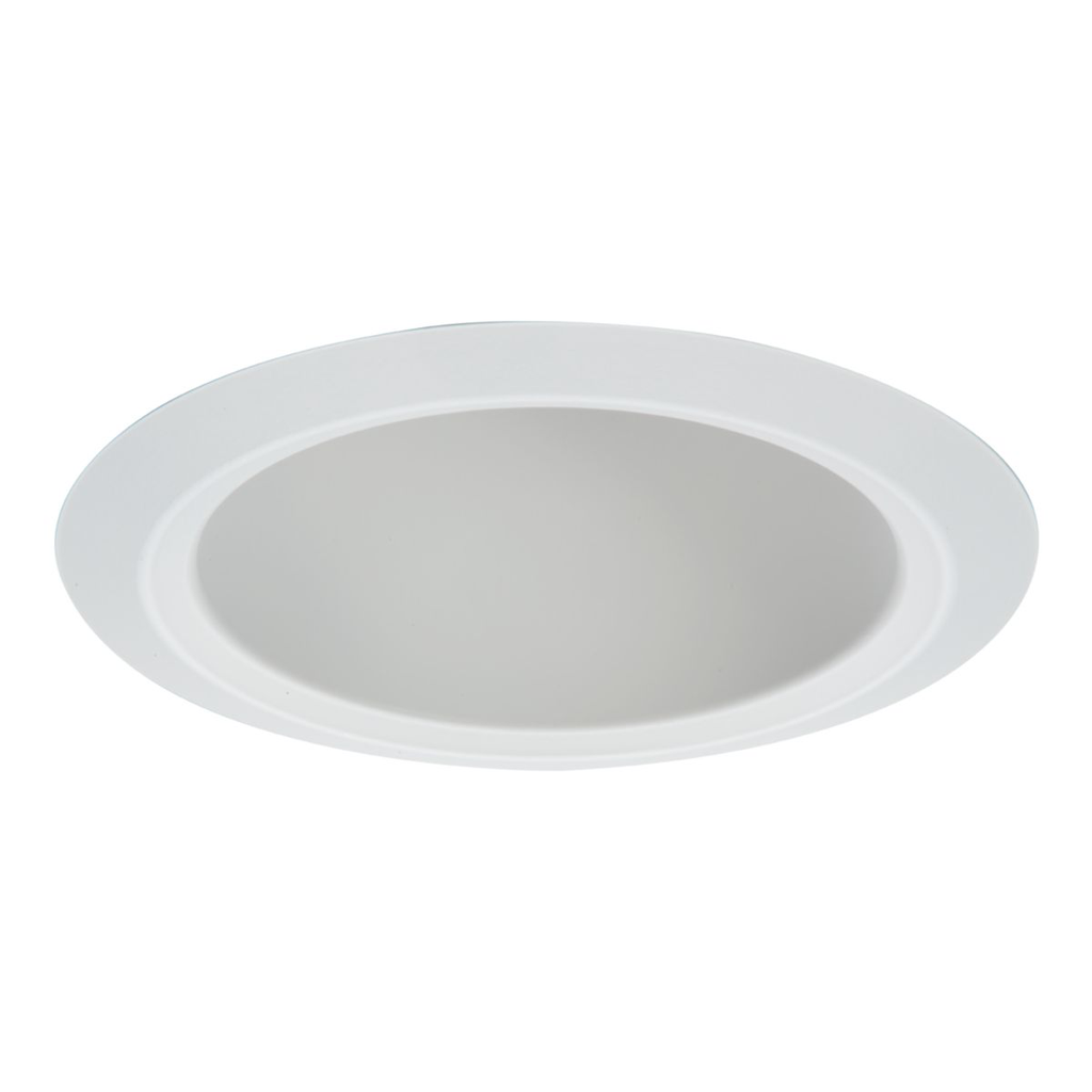 Product image for Halo 5146WH 5" White Reflector, Open Wet Location Showerlight, Self-Flange Ring