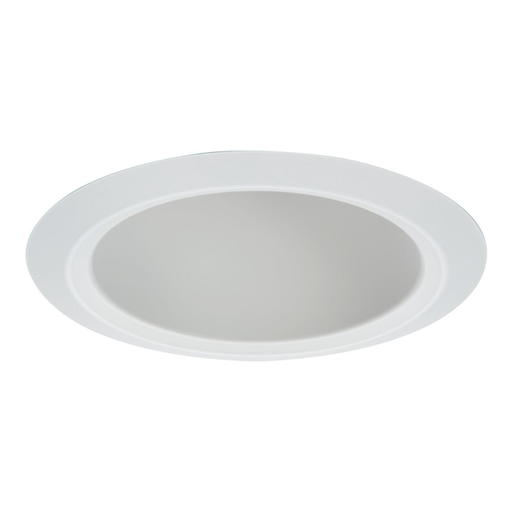 Product image for Halo 5146WH 5" White Reflector, Open Wet Location Showerlight, Self-Flange Ring
