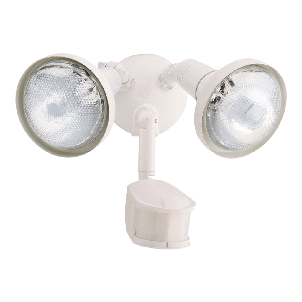 Product image for Halo MS245RW 270 Degree 200W Par Motion-activated Security Floodlight with covers, White