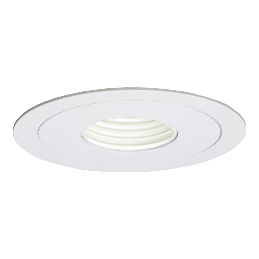 Product image for Halo 1419W 4" Trim Pinhole Baffle White Trim with White Baffle, MR16