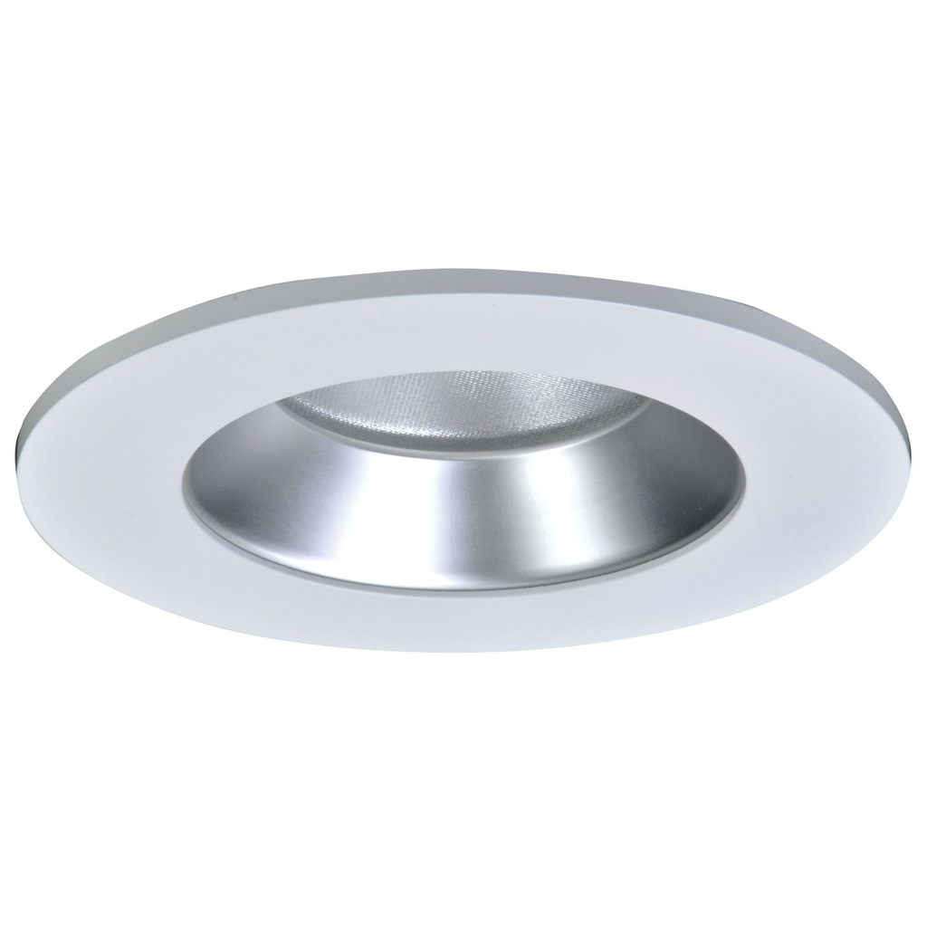 Product image for Halo TL402HS 4" LED Trim, Solite(R) Glass Lens, Haze Reflector, Matte White Ring, Shower Rated