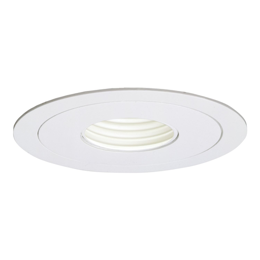 Product image for Halo 1419W 4" Trim Pinhole Baffle White Trim with White Baffle, MR16