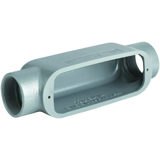 O SERIES/DURALOY 5 SERIES - ALUMINUM CONDUIT BODY - C TYPE - HUB SIZE 4INCH - VOLUME 320.0 CUBIC INCHES