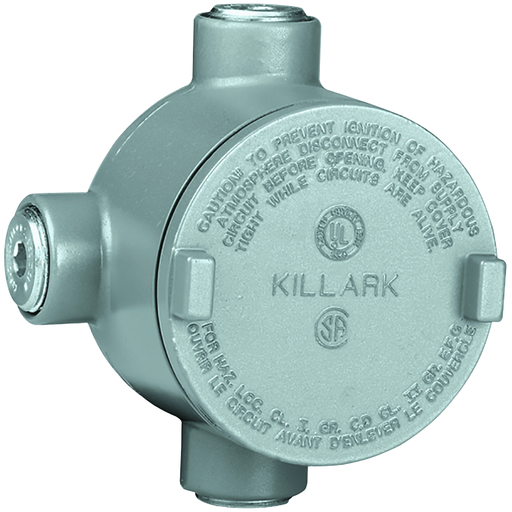 GRR SERIES FITTINGS - OUTLET BODIES - GRR W/ BLANK COVER - HUB SIZE 3/4IN - VOLUME 13.0 CU IN