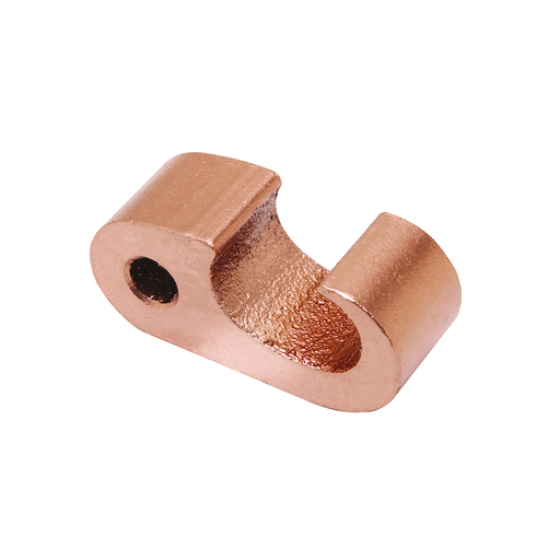 Cu Compression Ground Tap Connector, #6 Sol- #2 Str(Run & Tap).