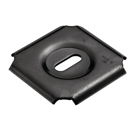 Wire Basket Tray, Under Floor Tray, Accessories, Support Washer, Black, 50 Pack