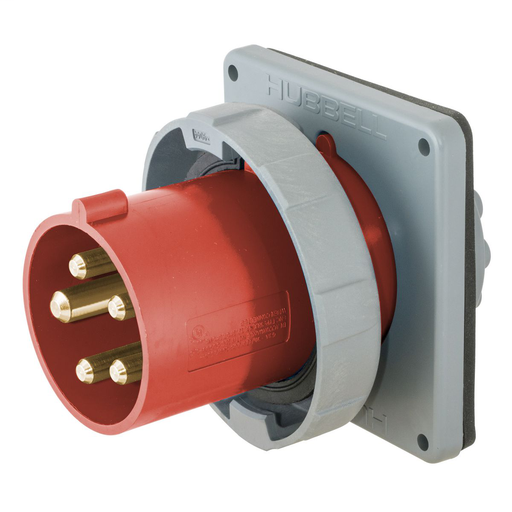 Product image for HCI HBL520B6W INLET,4P5W,16/20A 200