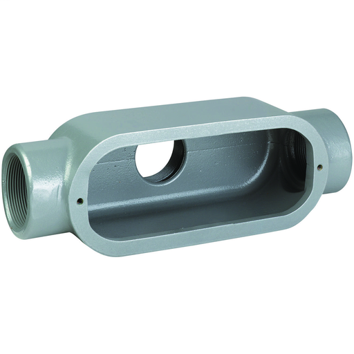 DURALOY 8 SERIES - IRON CONDUIT BODY - TB TYPE - HUB SIZE 3/4 INCH -VOLUME 10.0 CUBIC INCHES