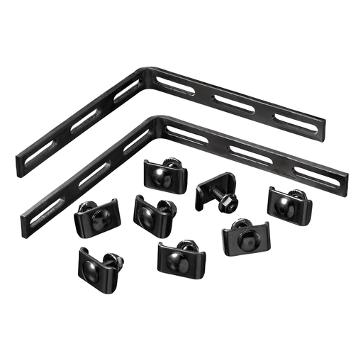 Wire Basket Tray, Overhead Tray, Accessories, Corner Splice, Black