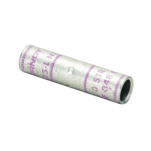 3 AWG CU, Standard Barrel, Internal Chamfer, Tin Plated, UL/CSA, 90°C, Up to 35kV, WHITE Color Code, 9 Die Index.