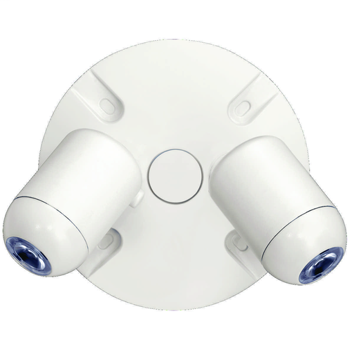 EVO, Twin Outdoor Remote lighting head, Lamp Type: LED, Lamp Wattage: 2, Number of Lamps: 2, Color: White, Voltage Rating: 4.8.