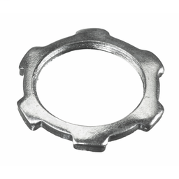 Kellems Wire Management, Cord Connector Accessories, Locknut, Zinc Plated Steel, 1", 50 Pack