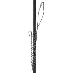 Support Grips, Offset Eye, Single Weave, Split Mesh, Rod Closing, Stainless Steel, 3.00-3.49"