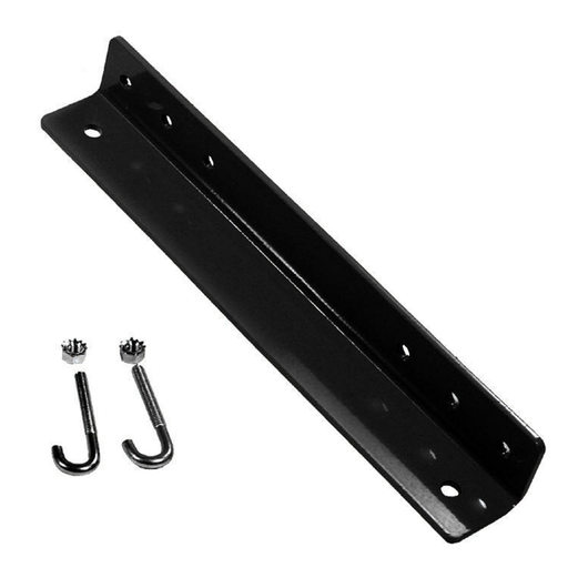 NEXTFRAME Ladder Rack, Wall Angle Support, 24", Gray