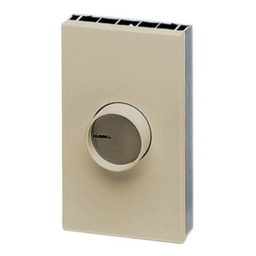 Switches and Lighting Controls, Dimmer, Rotary Dimmer, Single Pole, 1000W, Beige