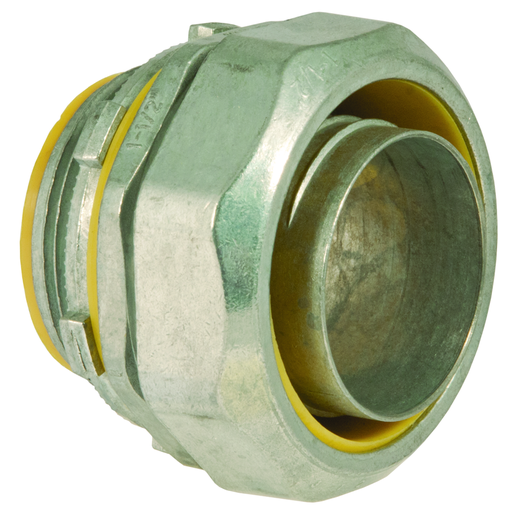 1-1/4 in. Liquidtight Straight Connector, Uninsulated