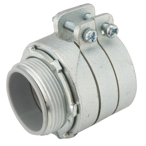 1-1/2 in. Flex Straight Squeeze Connector, Insulated