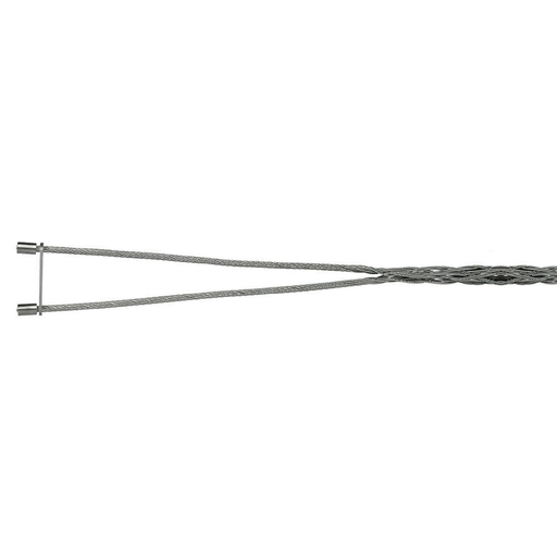 Wire Management, Hose Containment Grips, Universal Bale Grip, 24" Mesh Length, Cable Dia:0.50 in-0.94 in