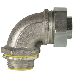 1 in. 90 Degree Liquidtight Connector, Insulated