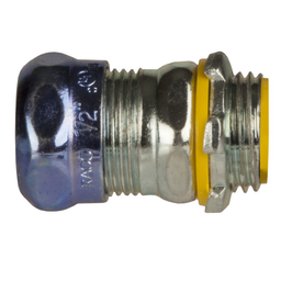 1-1/2 in. EMT Raintight Compression Connector, Insulated