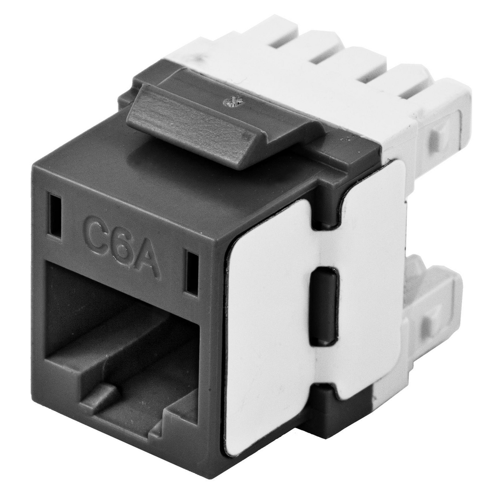 Product image for HWDK HJ6ABK25 JACK, HJ6A, CAT6A, UN