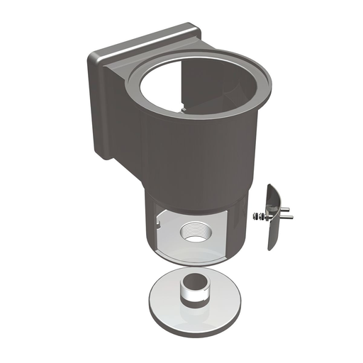 Pool Water Bonding Kit, Above Ground; 3/16" Stud, includes: 1 bonding plate (stainless steel), 1 connector, 1 rubber sealing washer, 2 flat washers, 2 lock washers