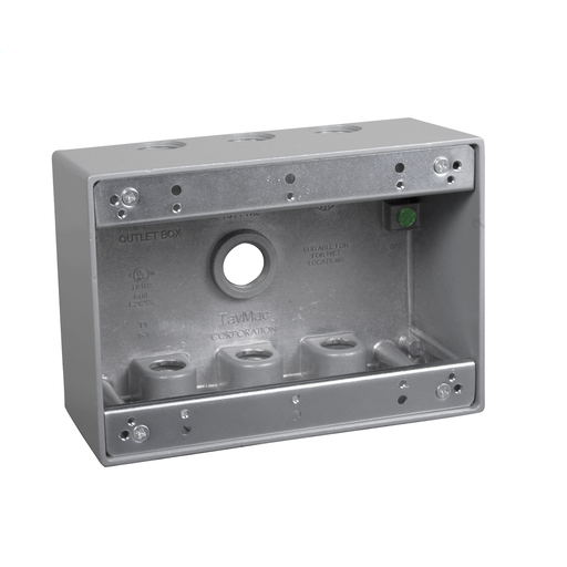 Product image for RACO TB750S 3-G GY WP Box with Seve