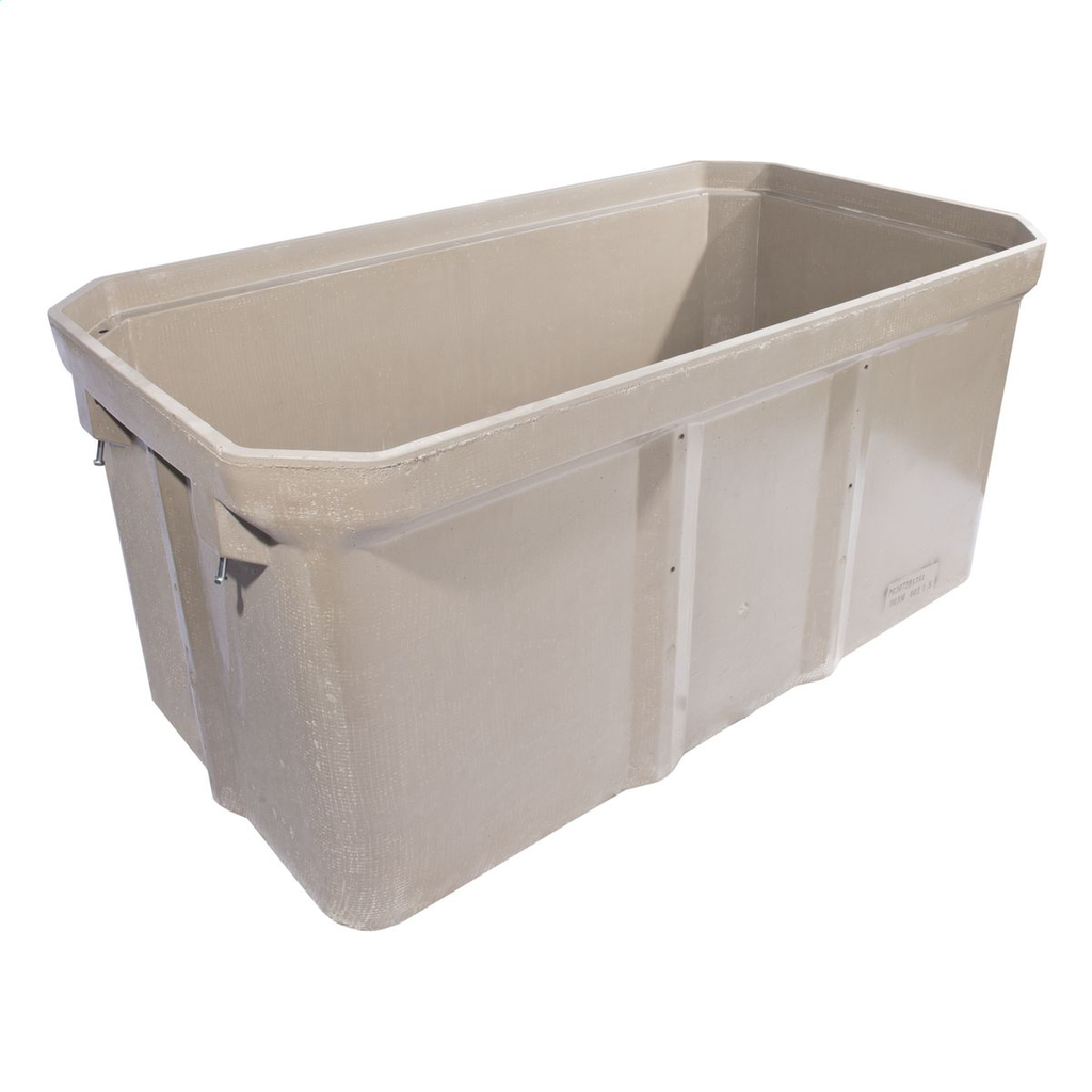 Quazite PG3672BA36 36 x 72 x 36 Inch Gray Polymer Concrete 22Tier