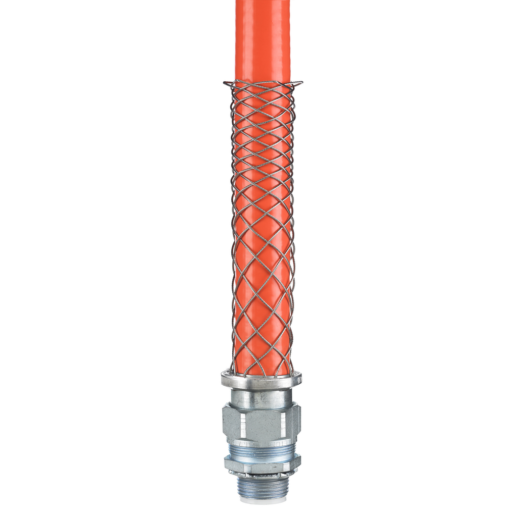 Hubbell H100CNK 1 Inch Steel Liquidtight Conduit Strain Relief Straight