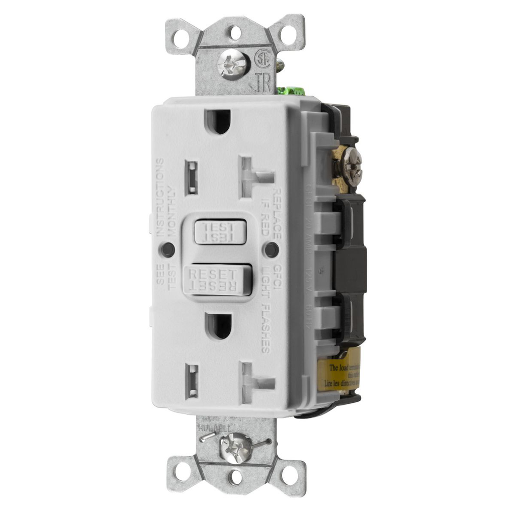 Power Protection Devices, Receptacle, Self Test, GFCI, Commercial Grade