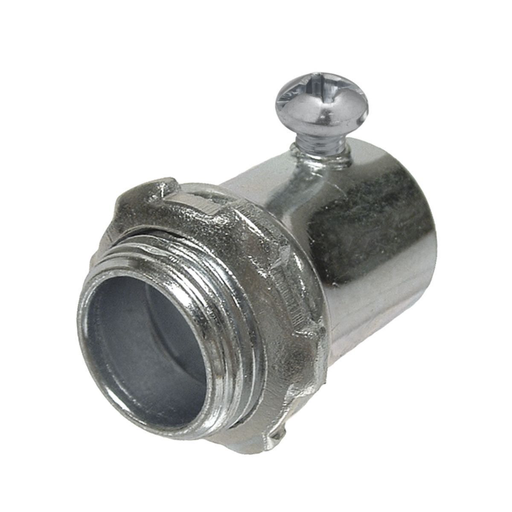 1 in. EMT Set-Screw Connector, Uninsulated
