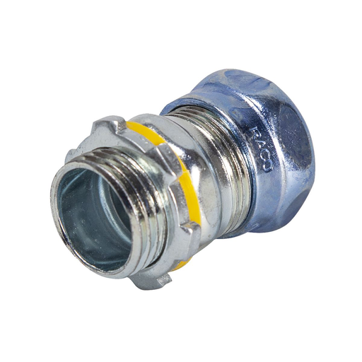 2-1/2 in. EMT Raintight Compression Connector, Uninsulated
