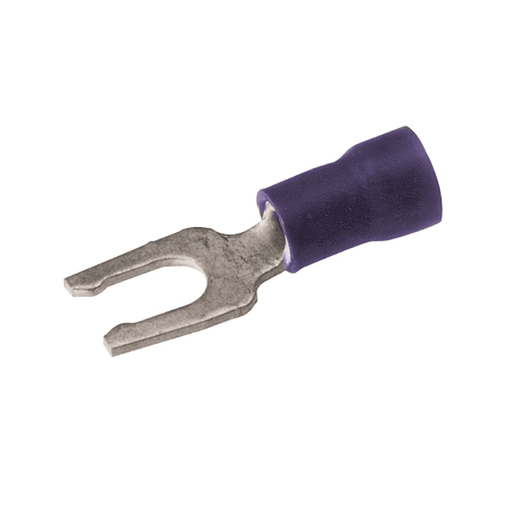 Vinyl Locking Fork Terminal For 16 - 14 AWG